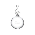Engraved "Peace" Round Ornament in Gift Box
