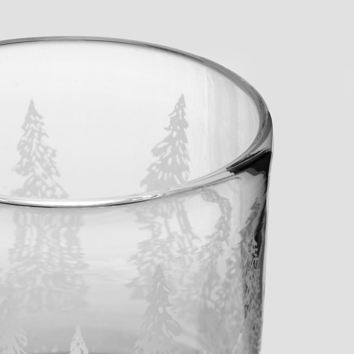 Engraved Forest Ascutney Double Old-Fashioned in Gift Box - Set of 2