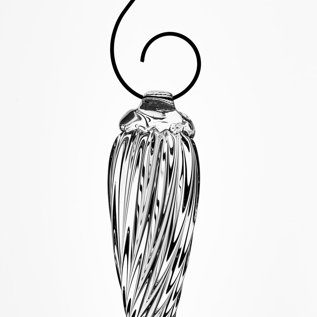 Optic Icicle Ornament in Gift Box - Set of 2
