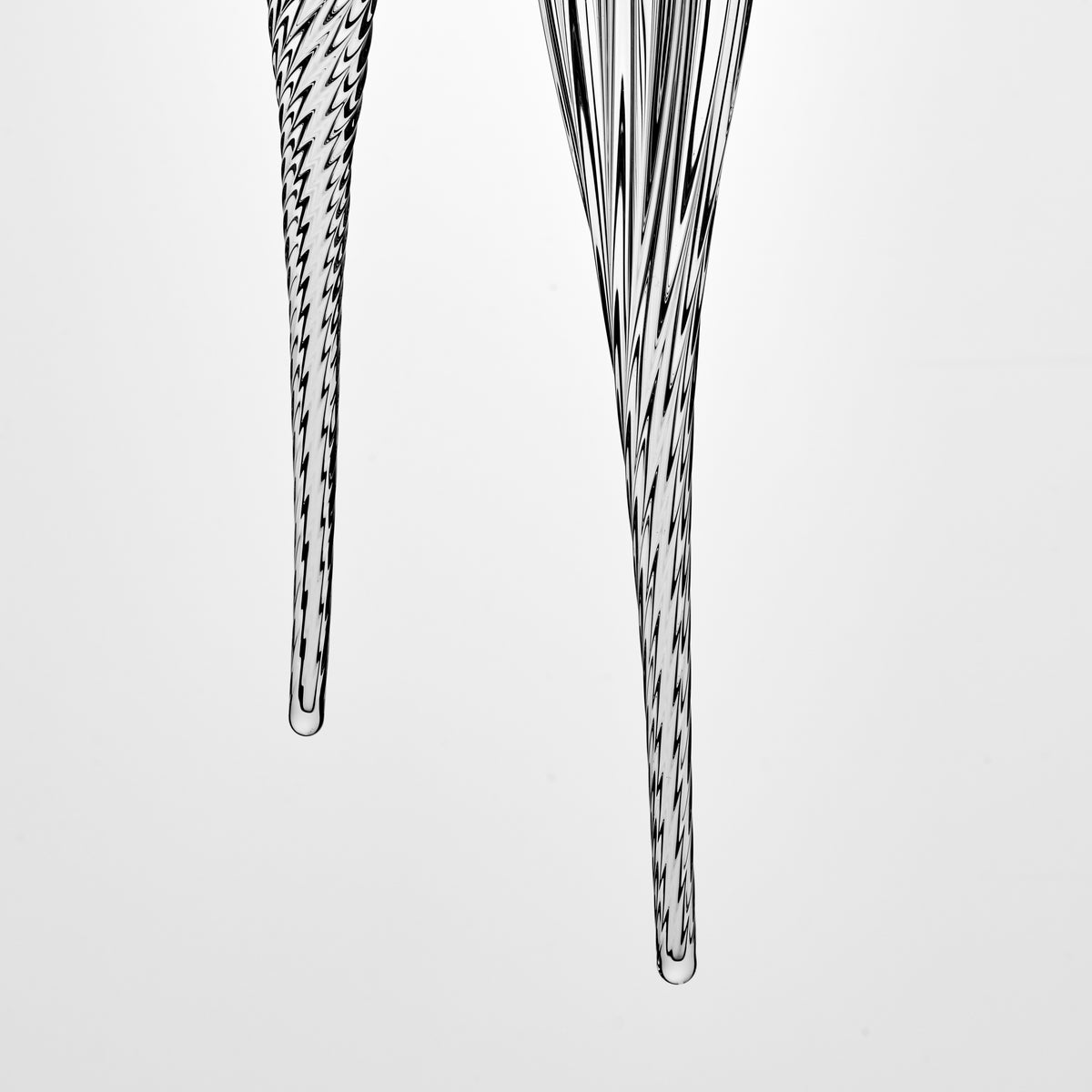 Optic Icicle Ornament in Gift Box - Set of 2